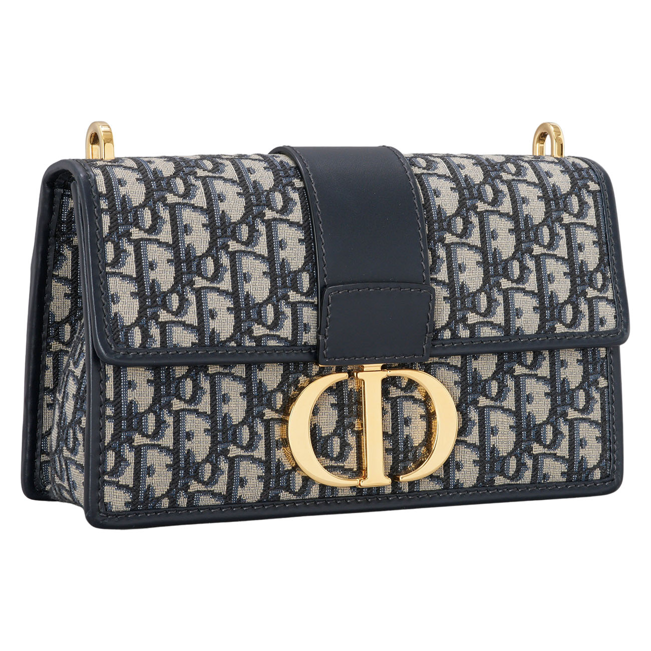 CHRISTIAN DIOR(USED)디올 오블리크 30 몽테인 체인 숄더백